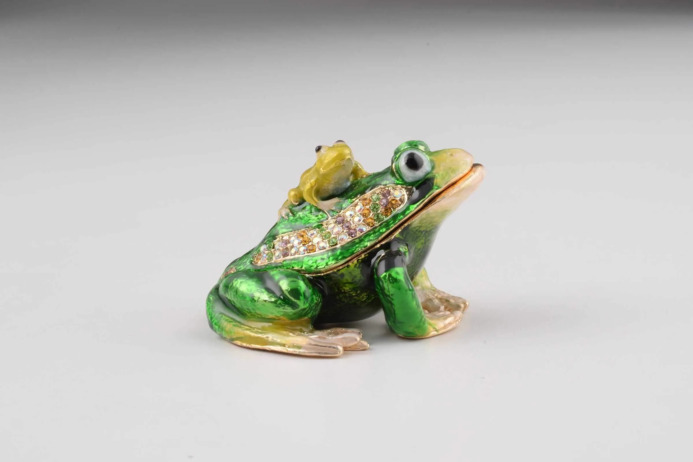 Frog with a Baby Frog