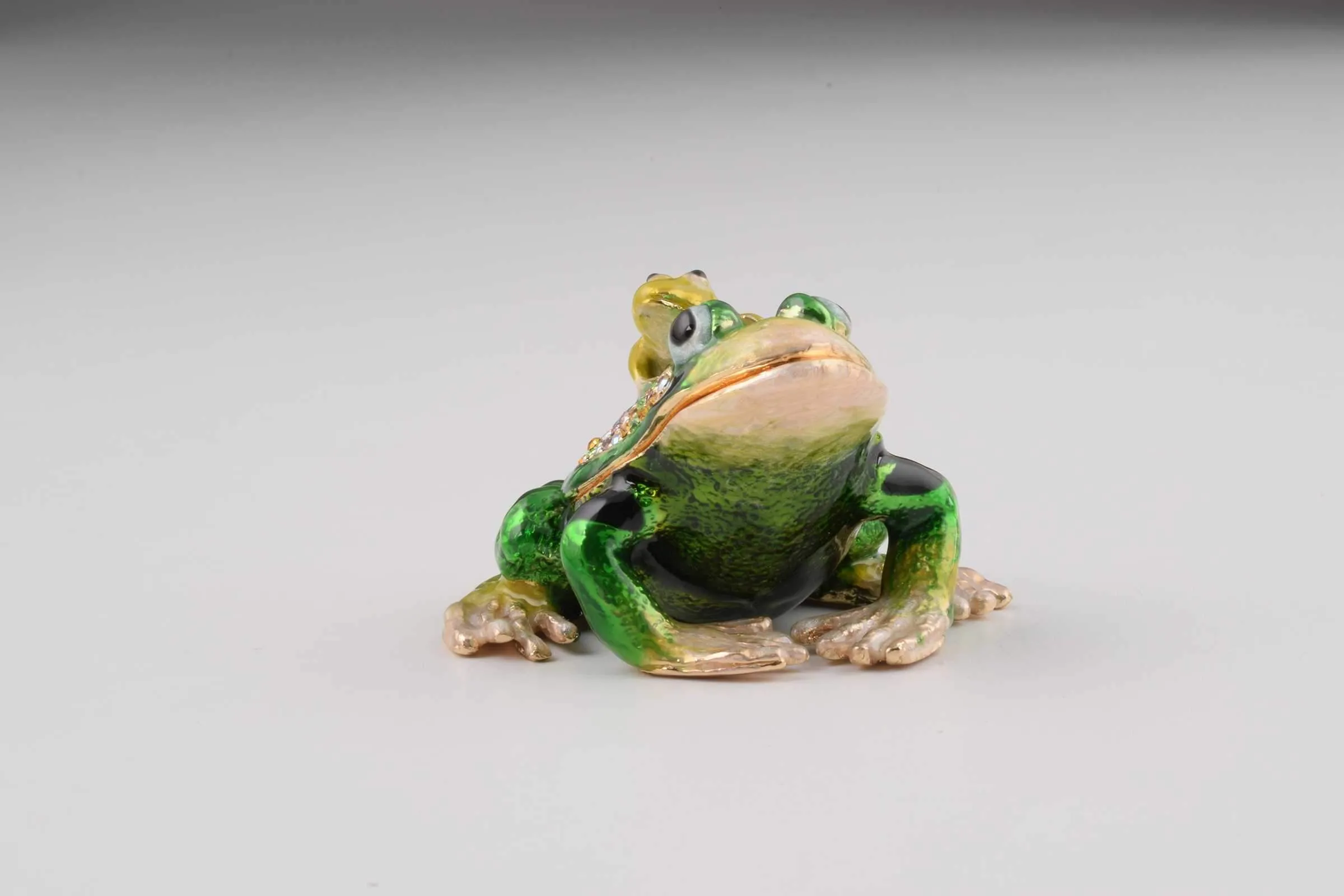 Frog with a Baby Frog