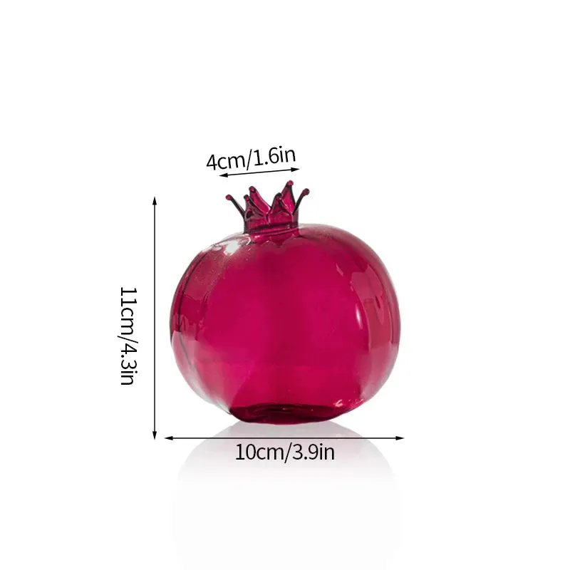 Glass Flower Vase Creative Plant Bottle Modern Transparent Art Flower Vases Home Desktop Decor Vaso Para Planta Home Decor Items
