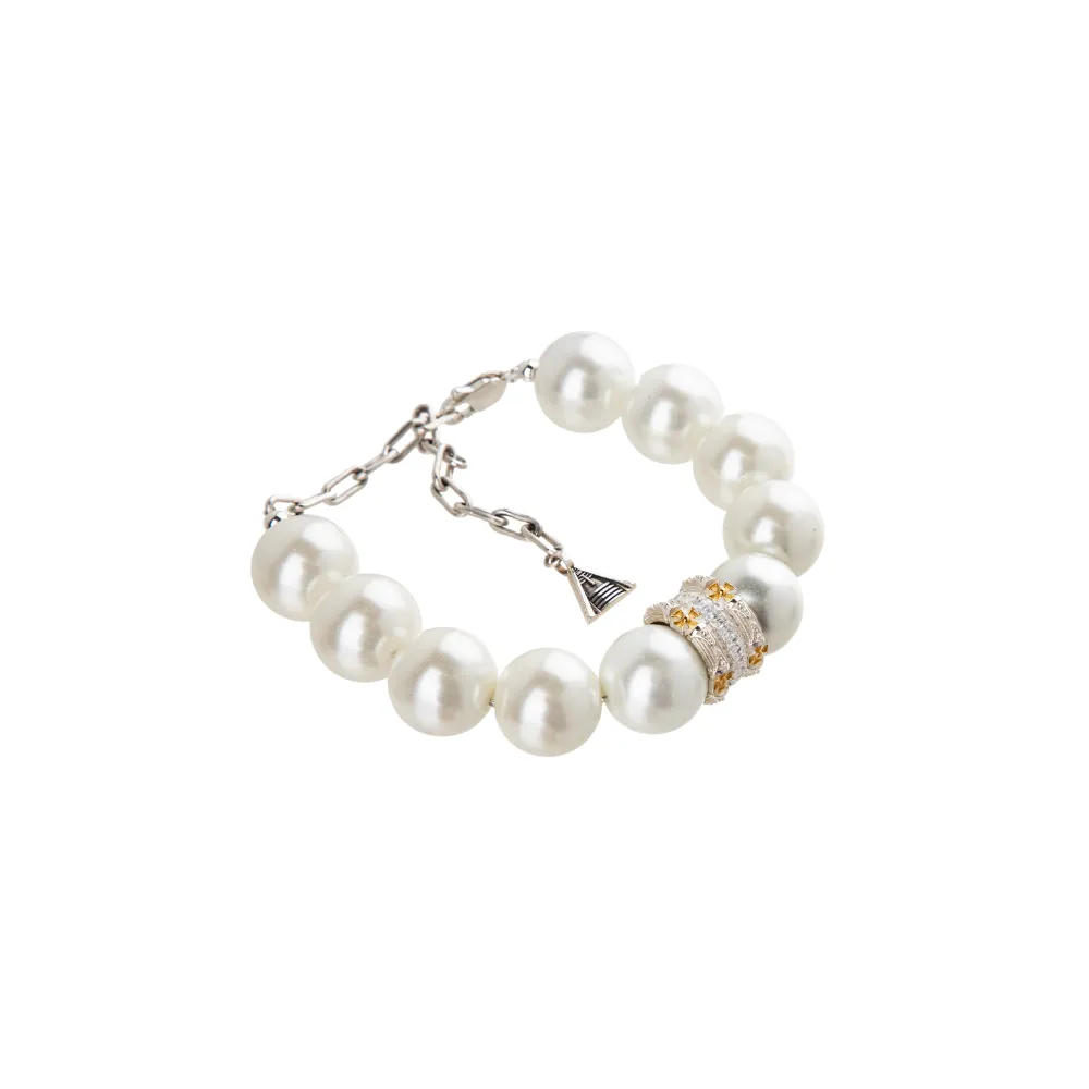 Gohar massive pearls bracelet