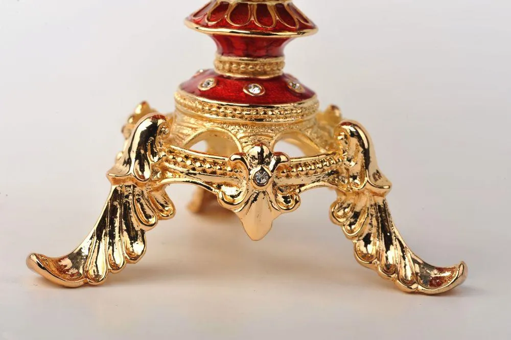 Gold and Red Faberge Egg