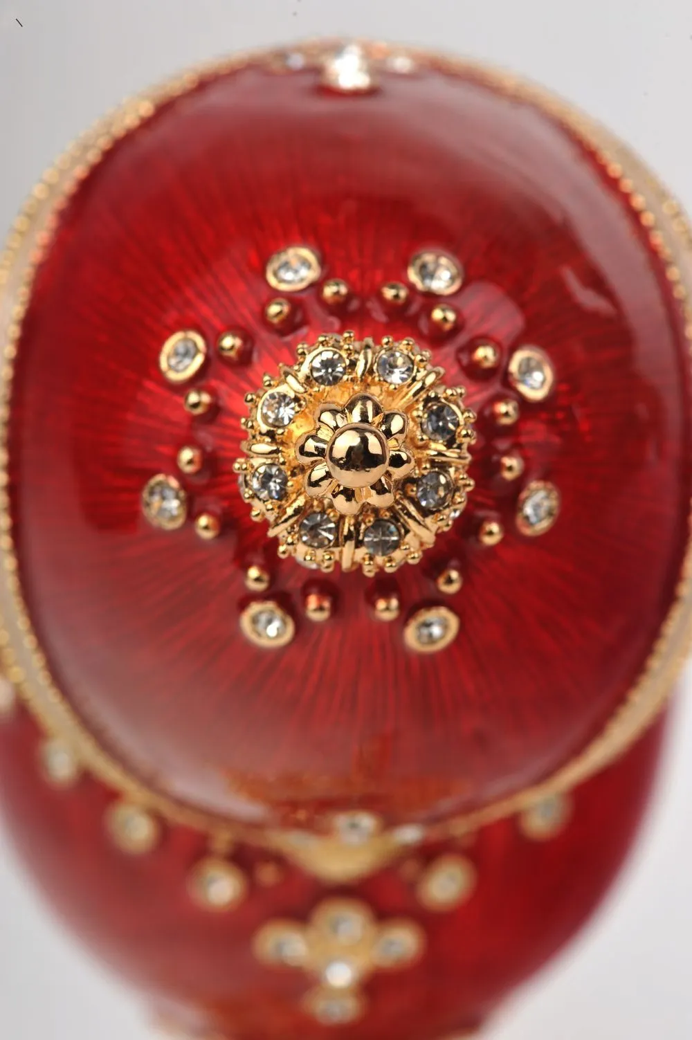 Gold and Red Faberge Egg