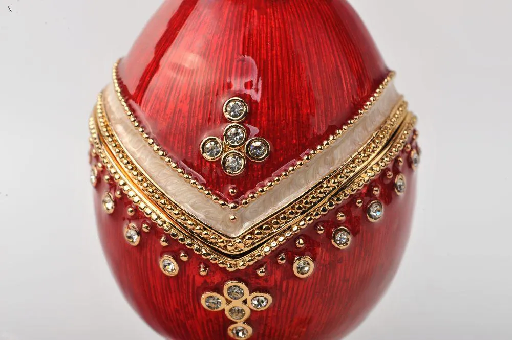 Gold and Red Faberge Egg