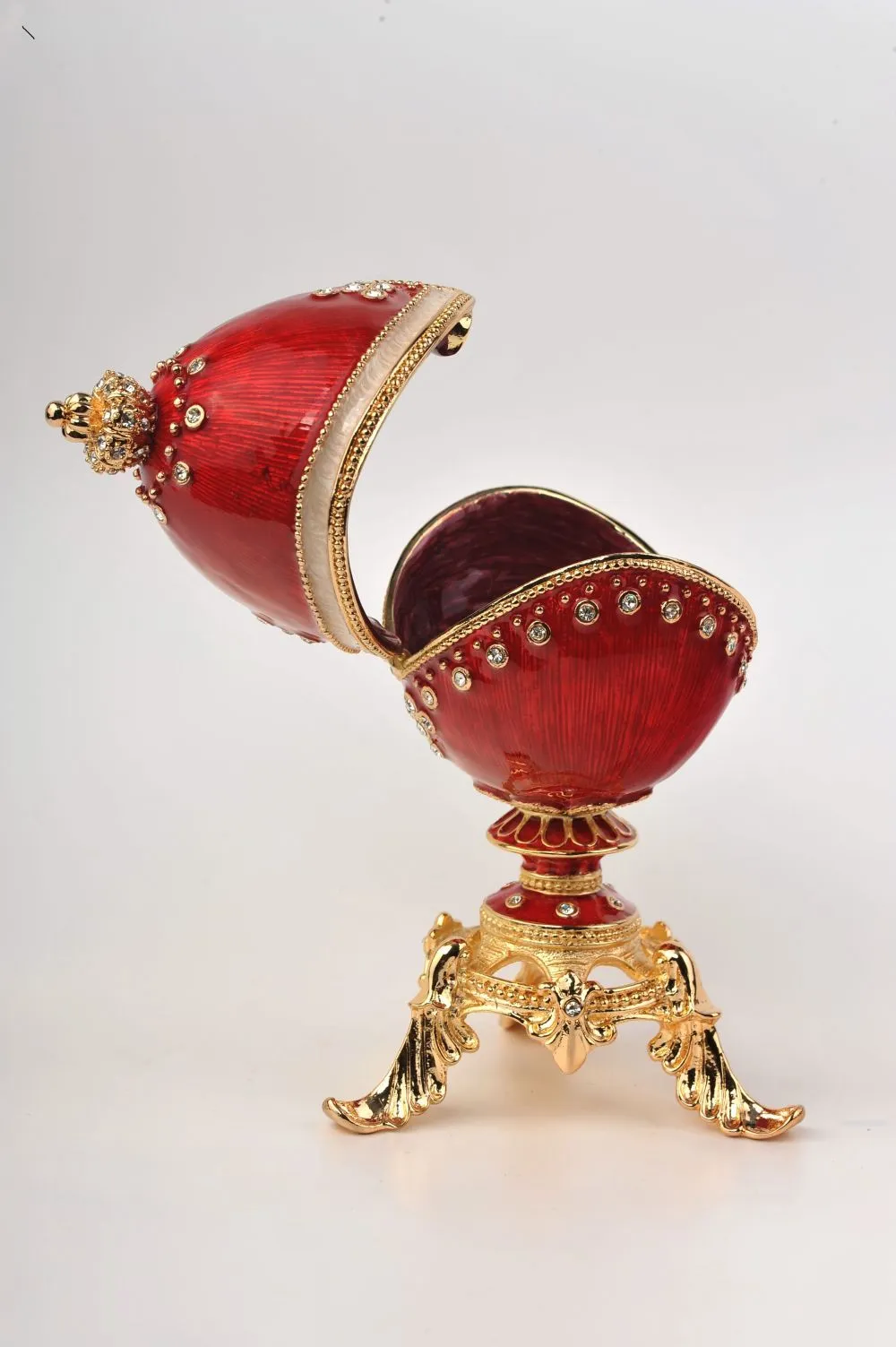 Gold and Red Faberge Egg
