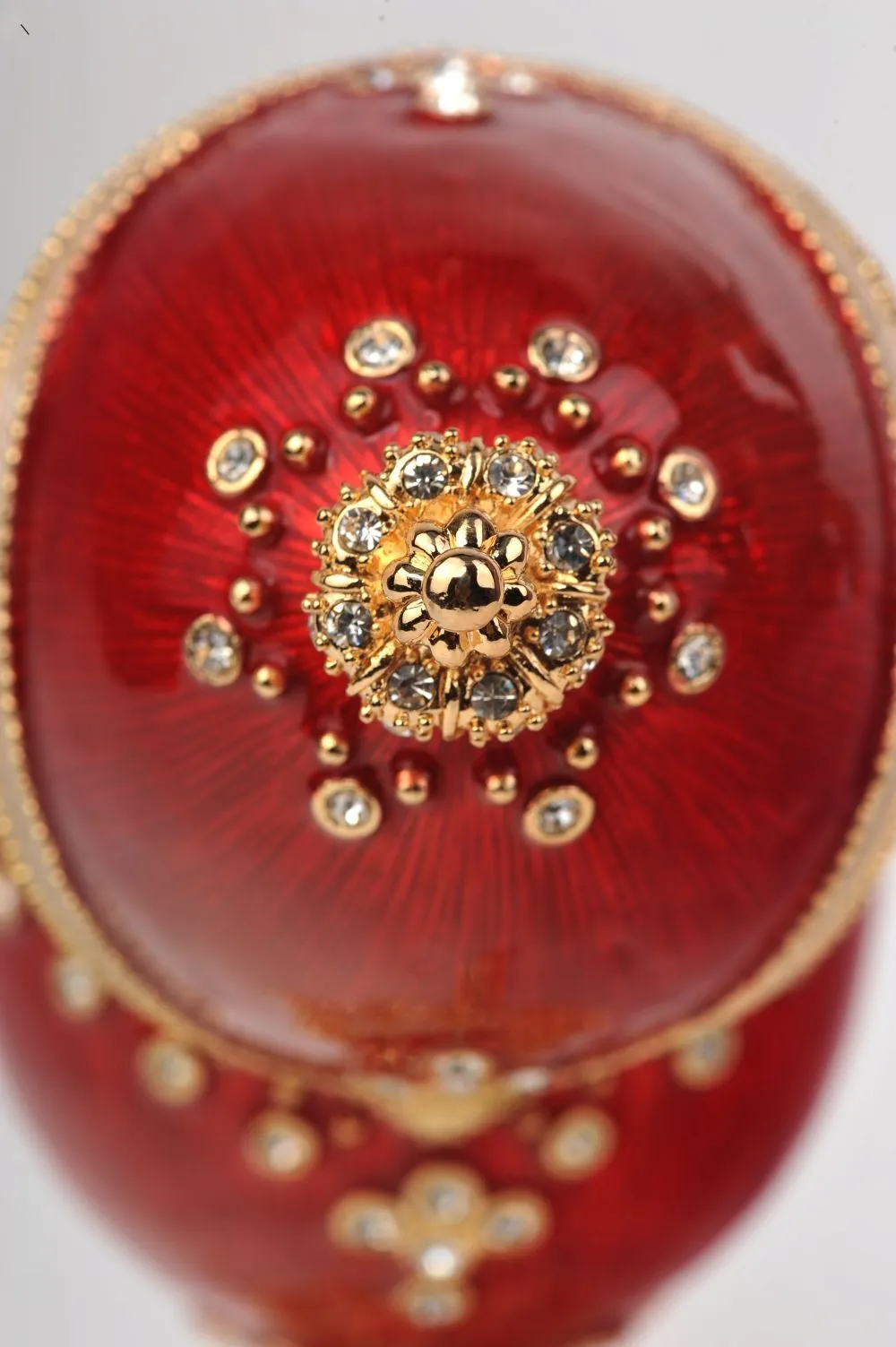 Gold and Red Faberge Egg