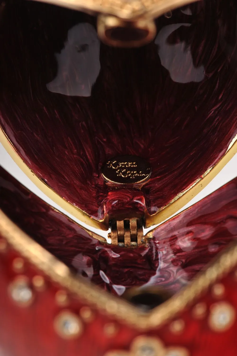 Gold and Red Faberge Egg