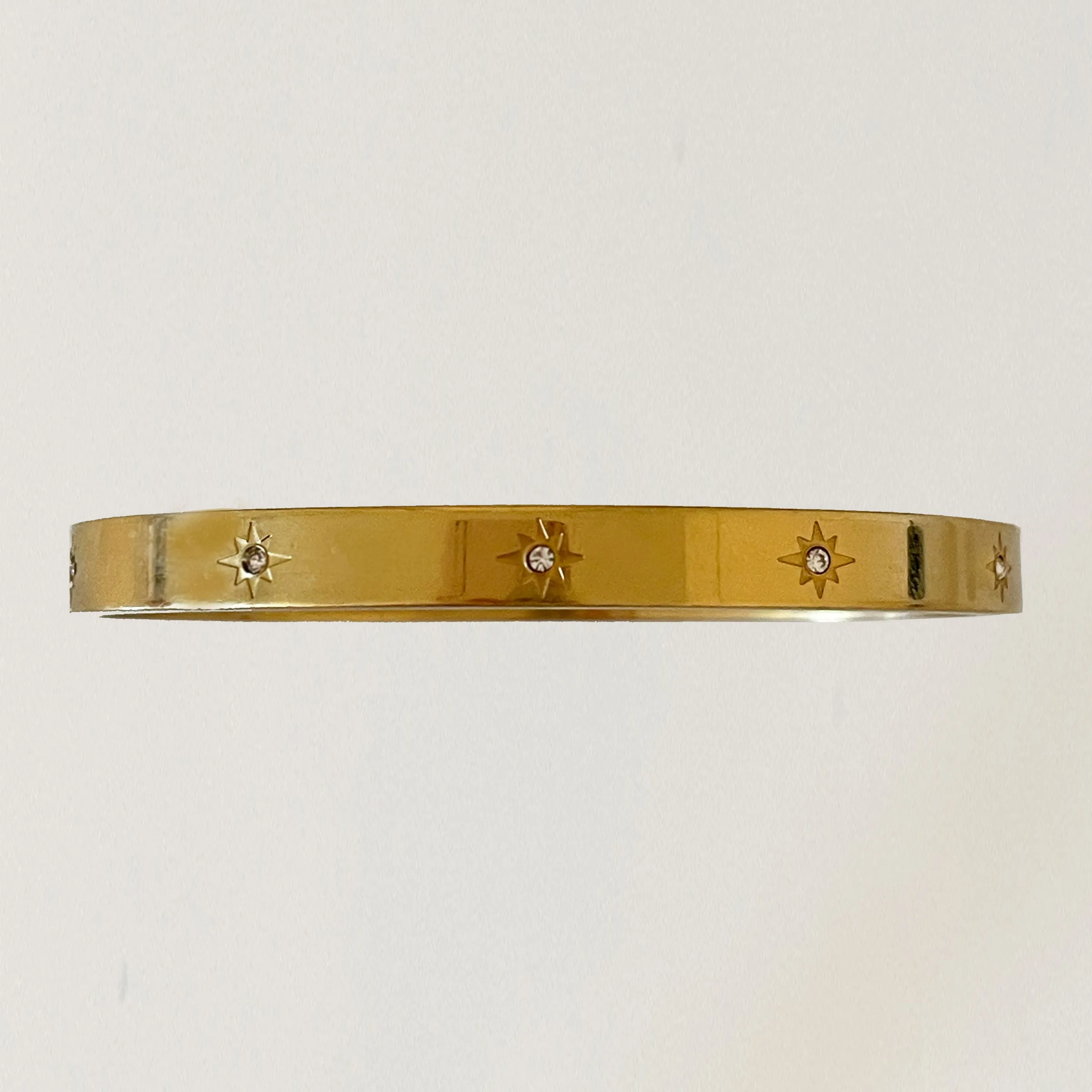 Gold Eye Bangle | Waterproof | Stainless Steel