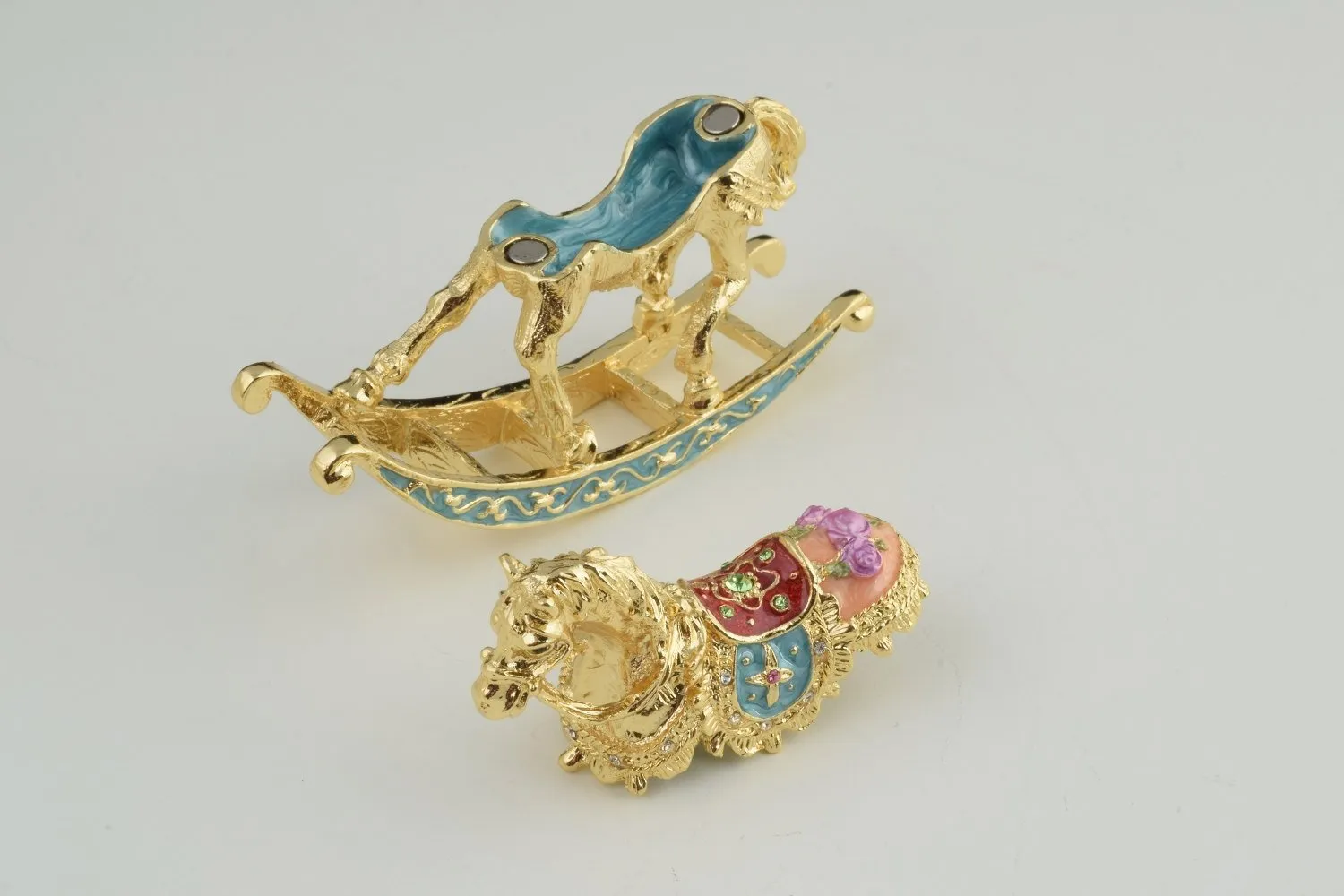 Golden Rocking Horse