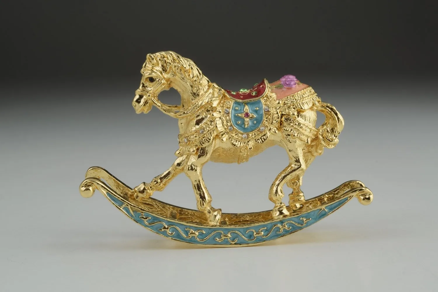 Golden Rocking Horse