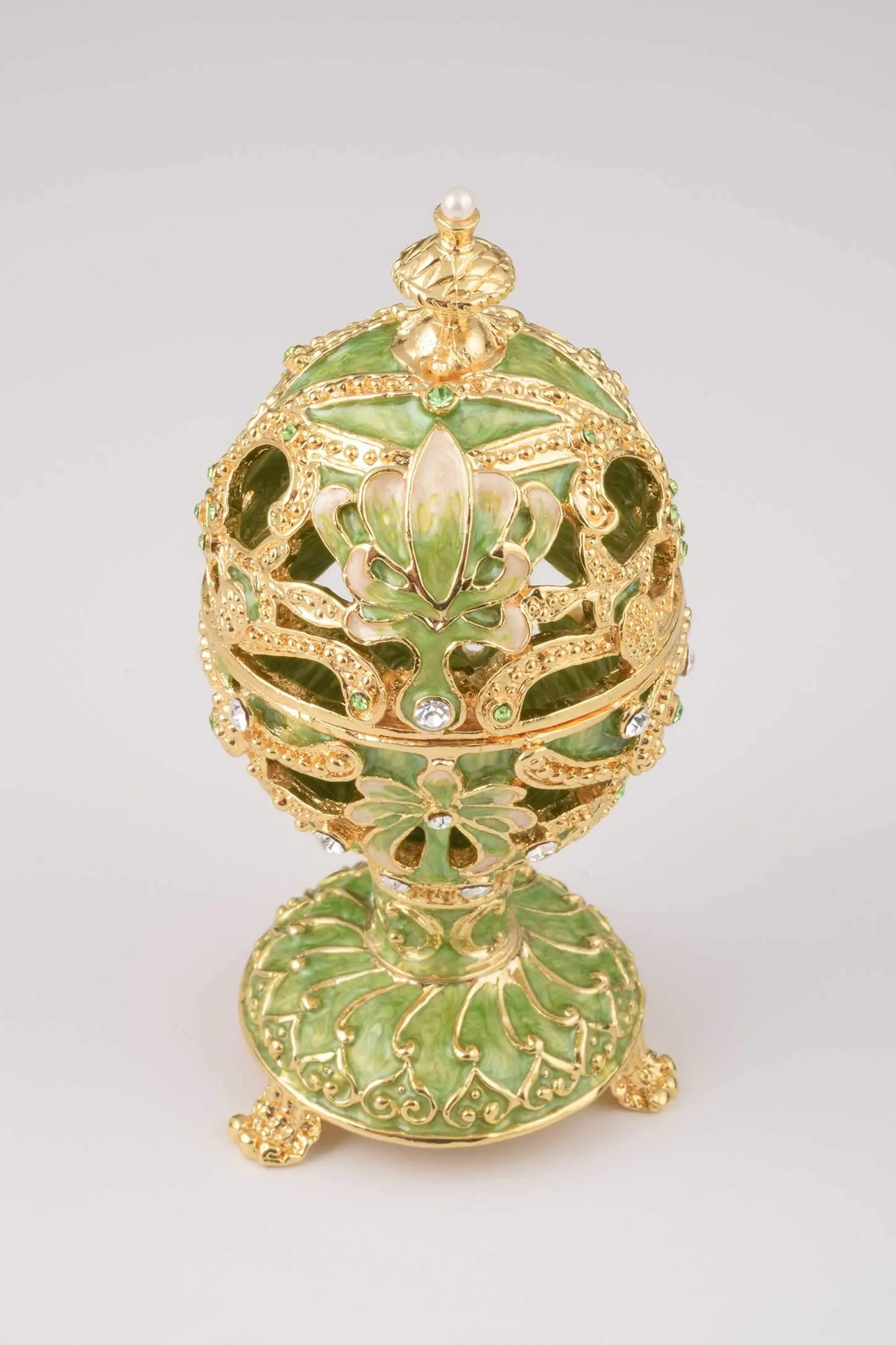 Green & Gold Faberge Egg