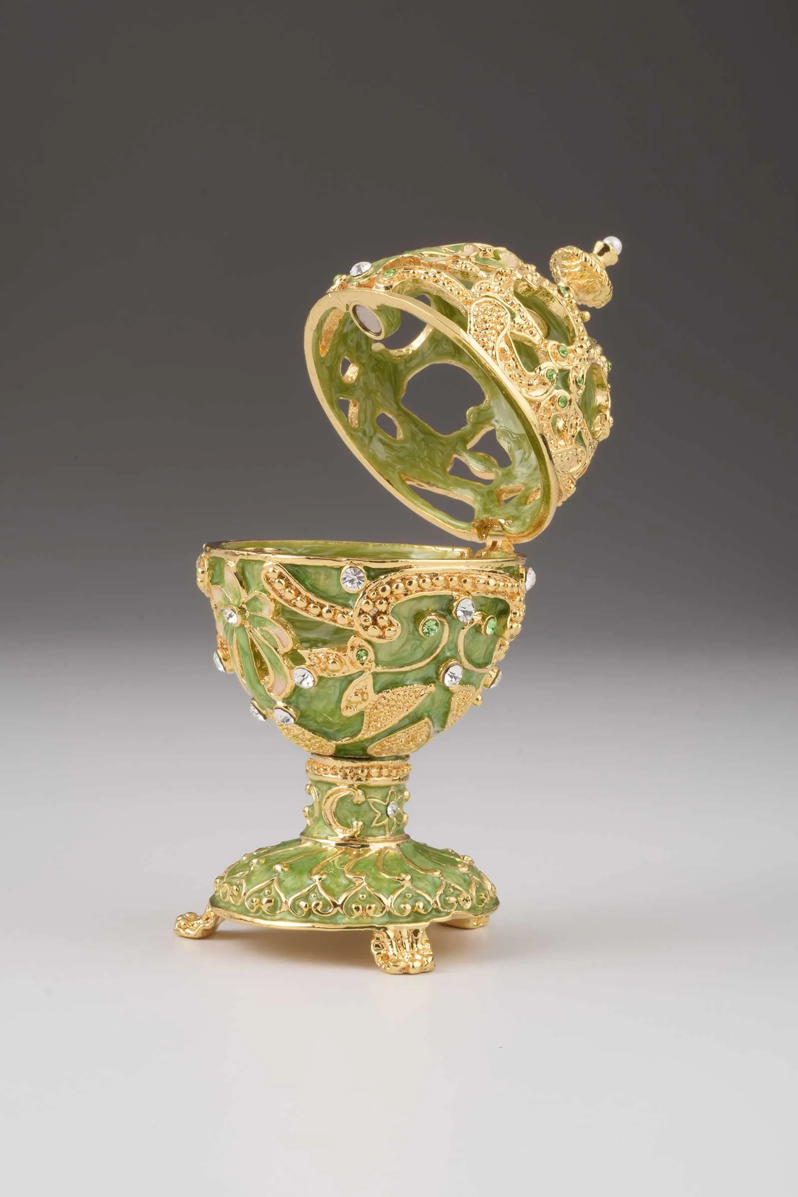 Green & Gold Faberge Egg