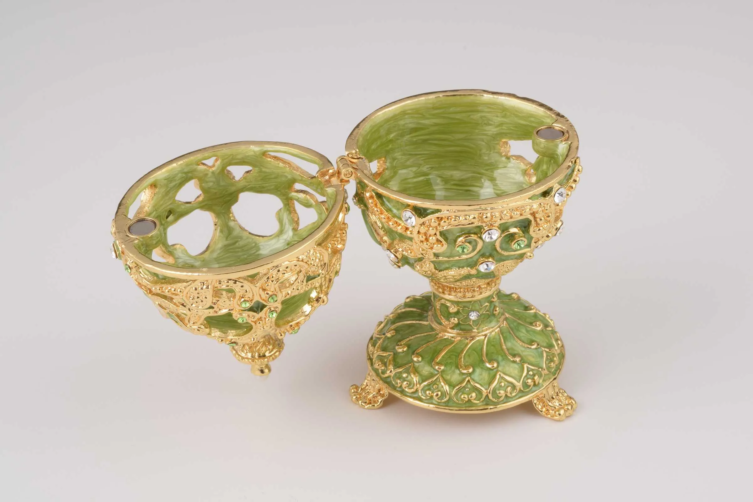 Green & Gold Faberge Egg