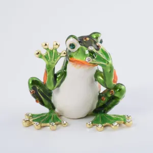 Green Frog Speak No Evil