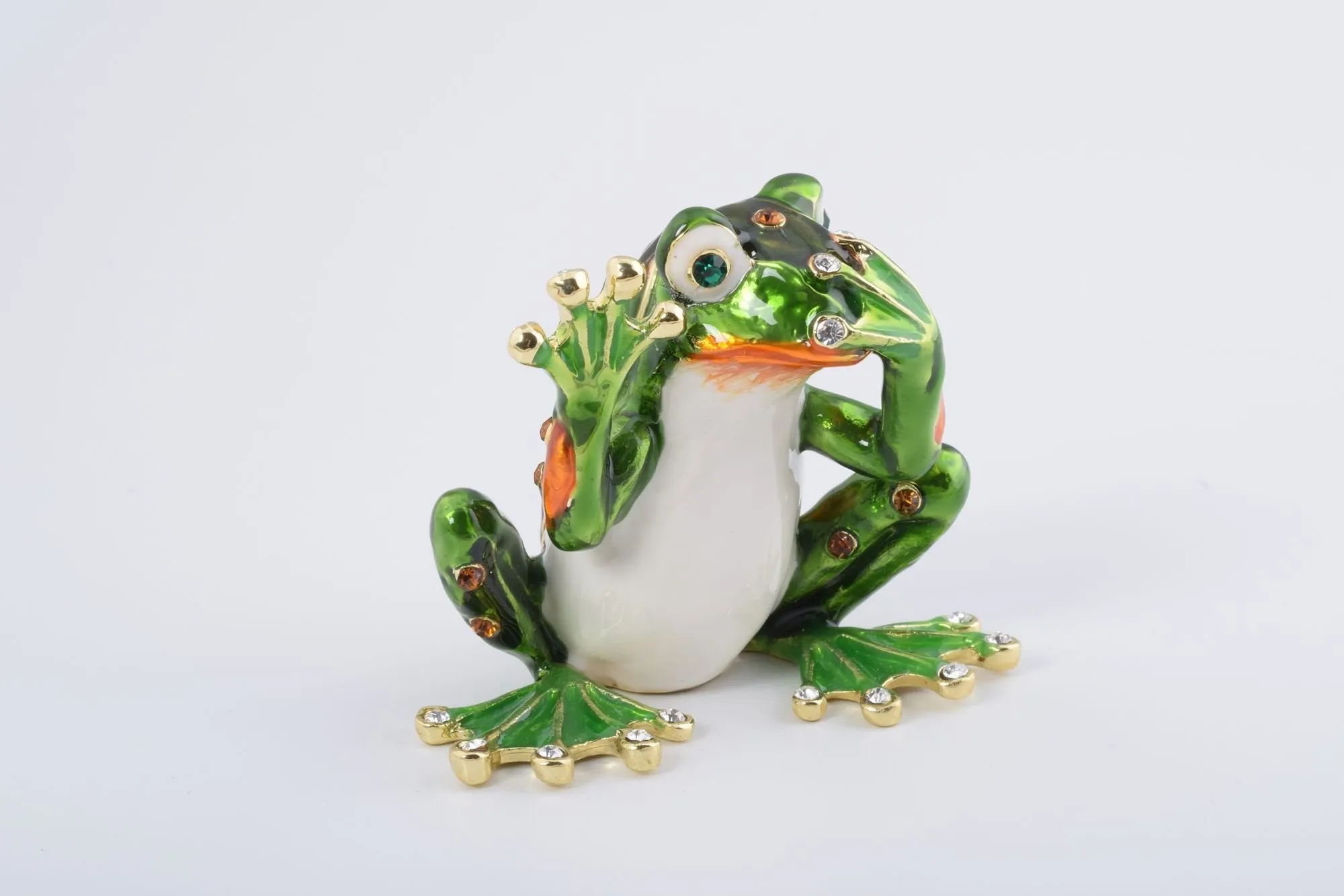 Green Frog Speak No Evil