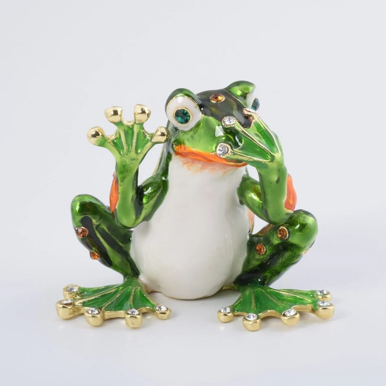 Green Frog Speak No Evil