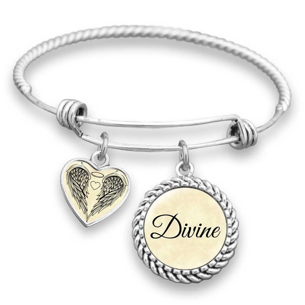Guardian Angel Divine Faith Charm Bracelet