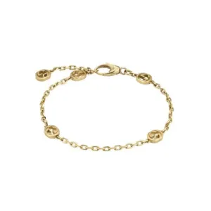 Gucci 18K Yellow Gold Interlocking GG Bracelet