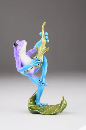 Guitar Playing Frog
