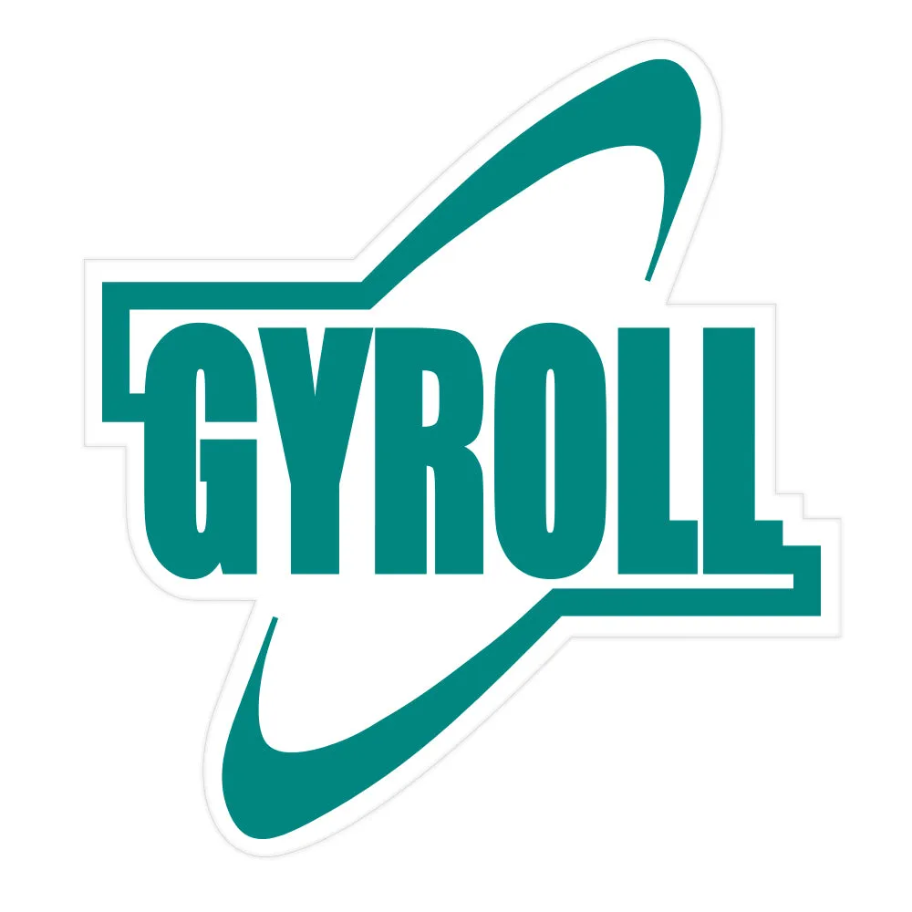 GYROLL TRANSPARENT VINYL STICKERS