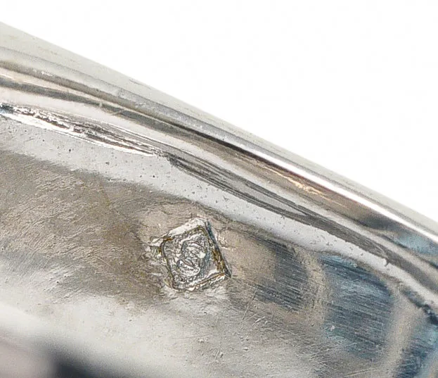 H. Stern 5.00 CTW French Cut Topaz 18 Karat White Gold Channel Band Ring