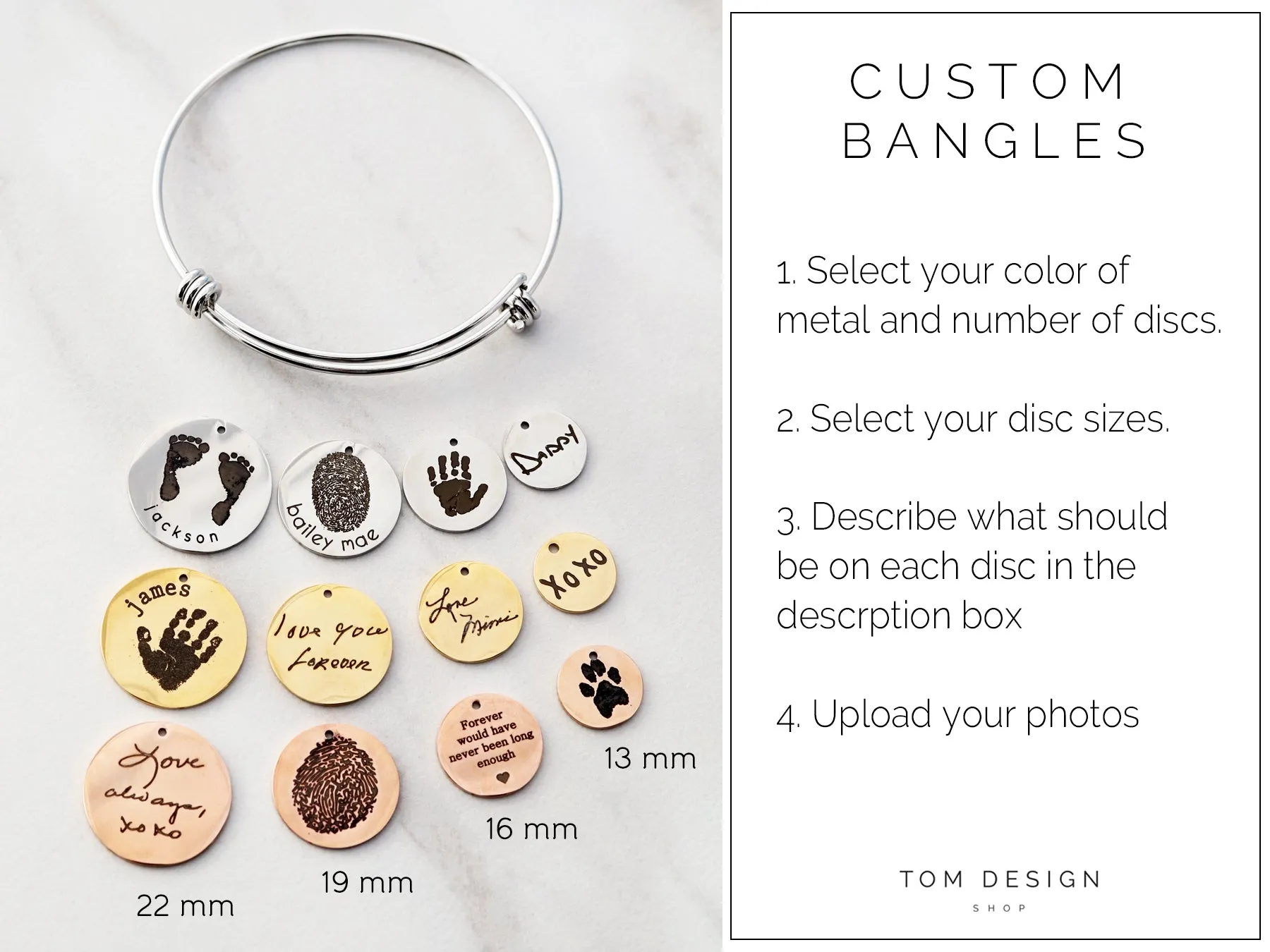 Handwriting Bangle