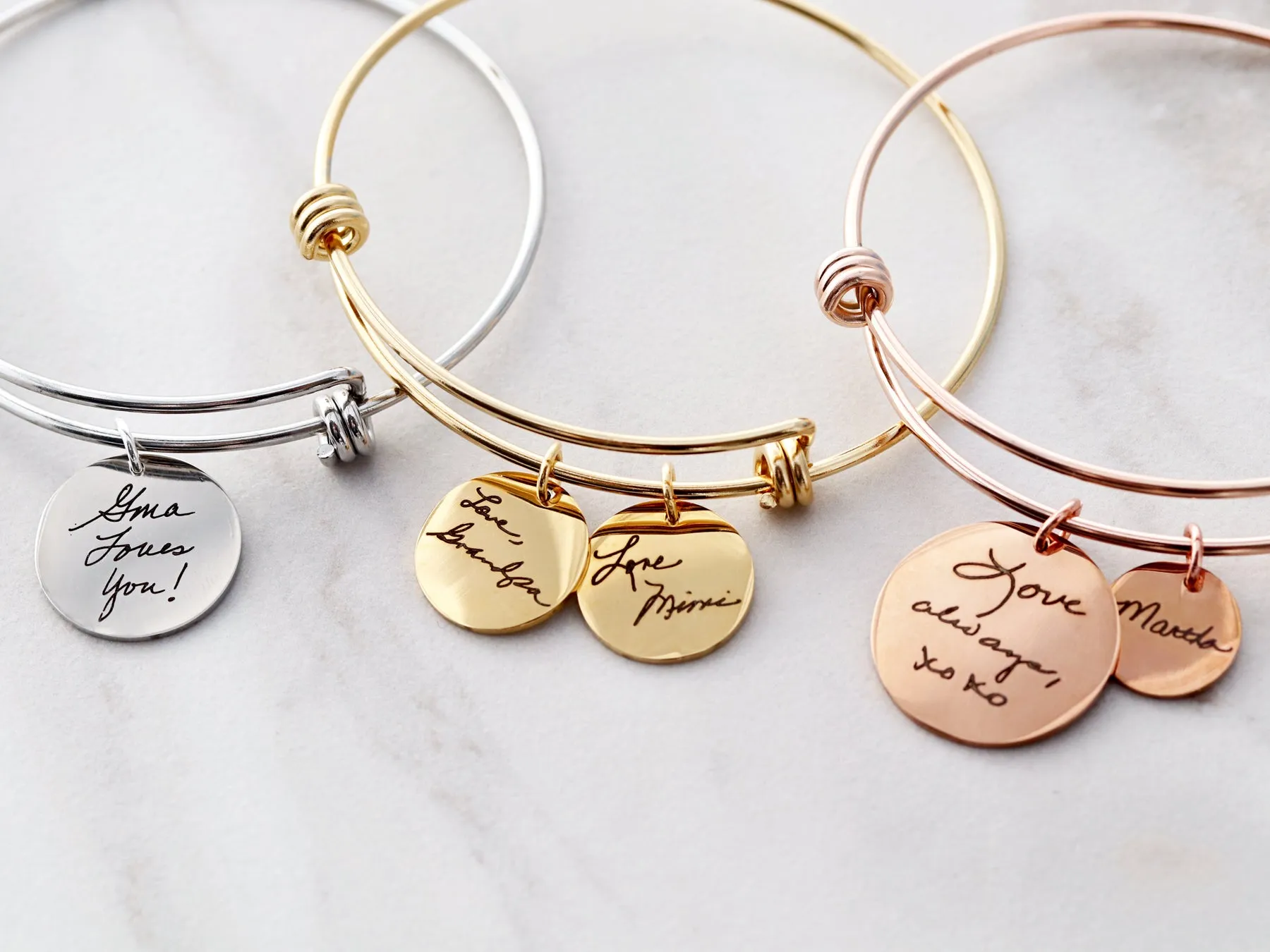 Handwriting Bangle