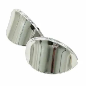 HEADLIGHT EYEBROWS STAINLESS STEEL