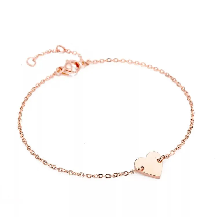 Heart Charm Bracelet