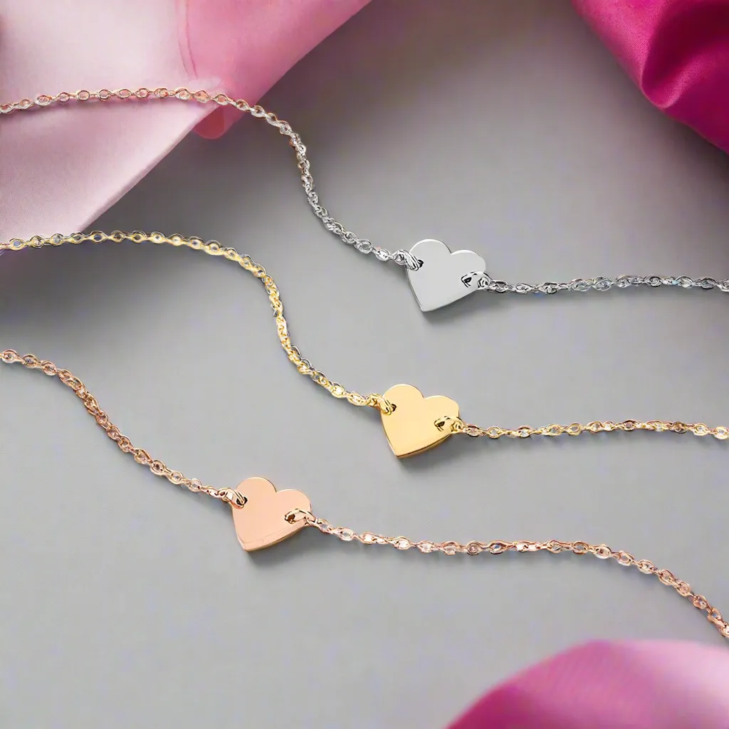 Heart Charm Bracelet