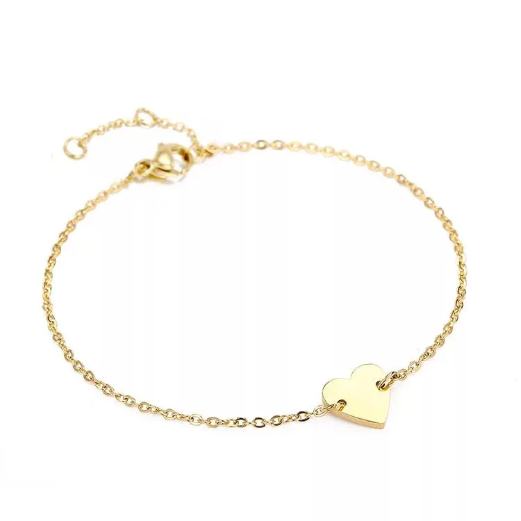 Heart Charm Bracelet