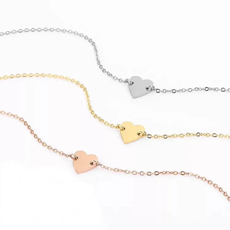 Heart Charm Bracelet