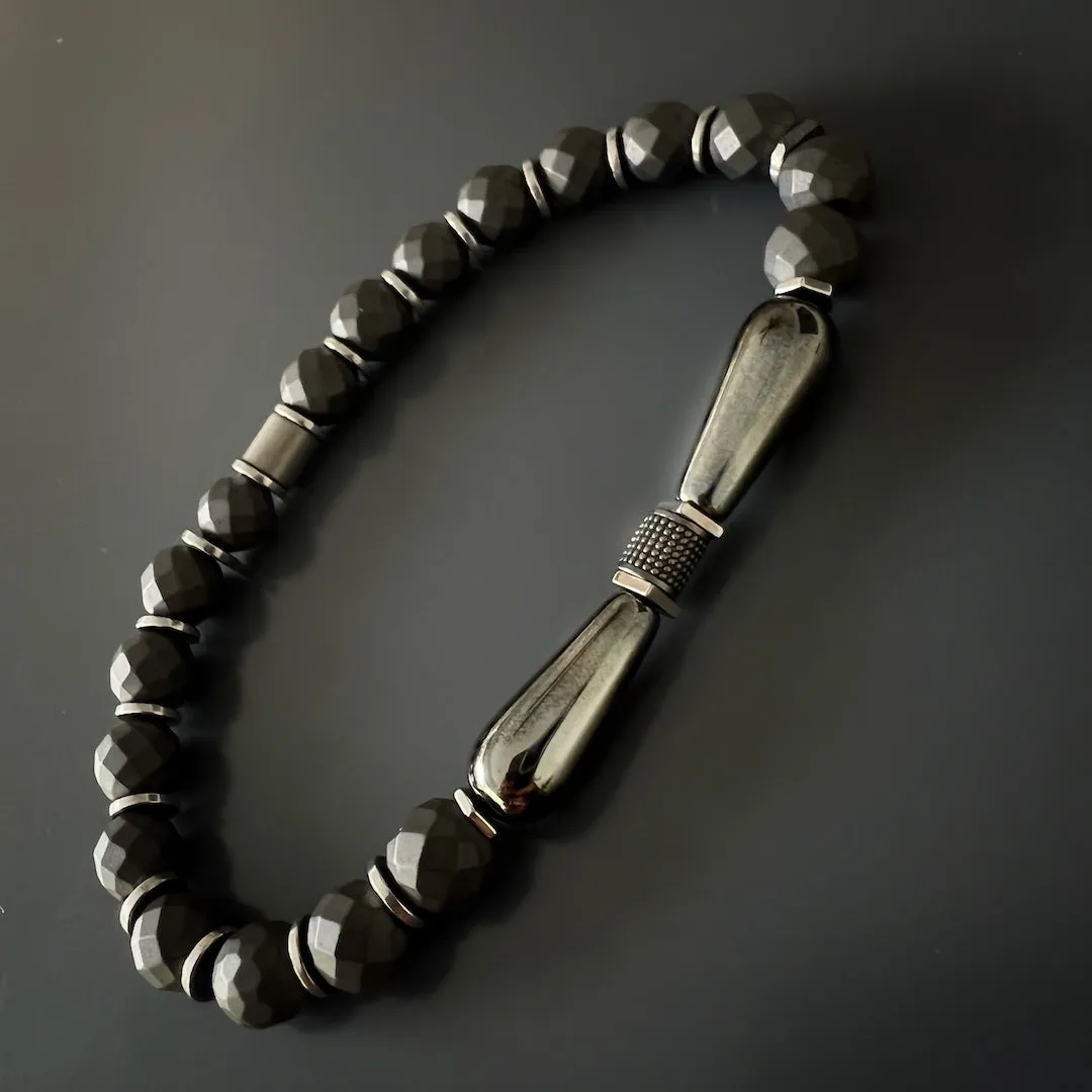 Hematite Balance Men's Bracelet