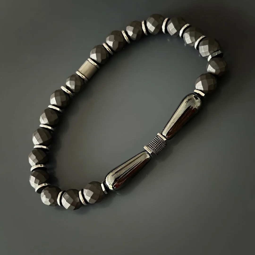 Hematite Balance Men's Bracelet