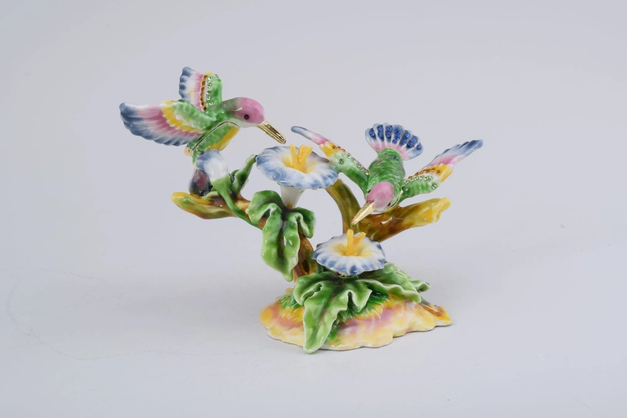 Honey-birds on a Flower