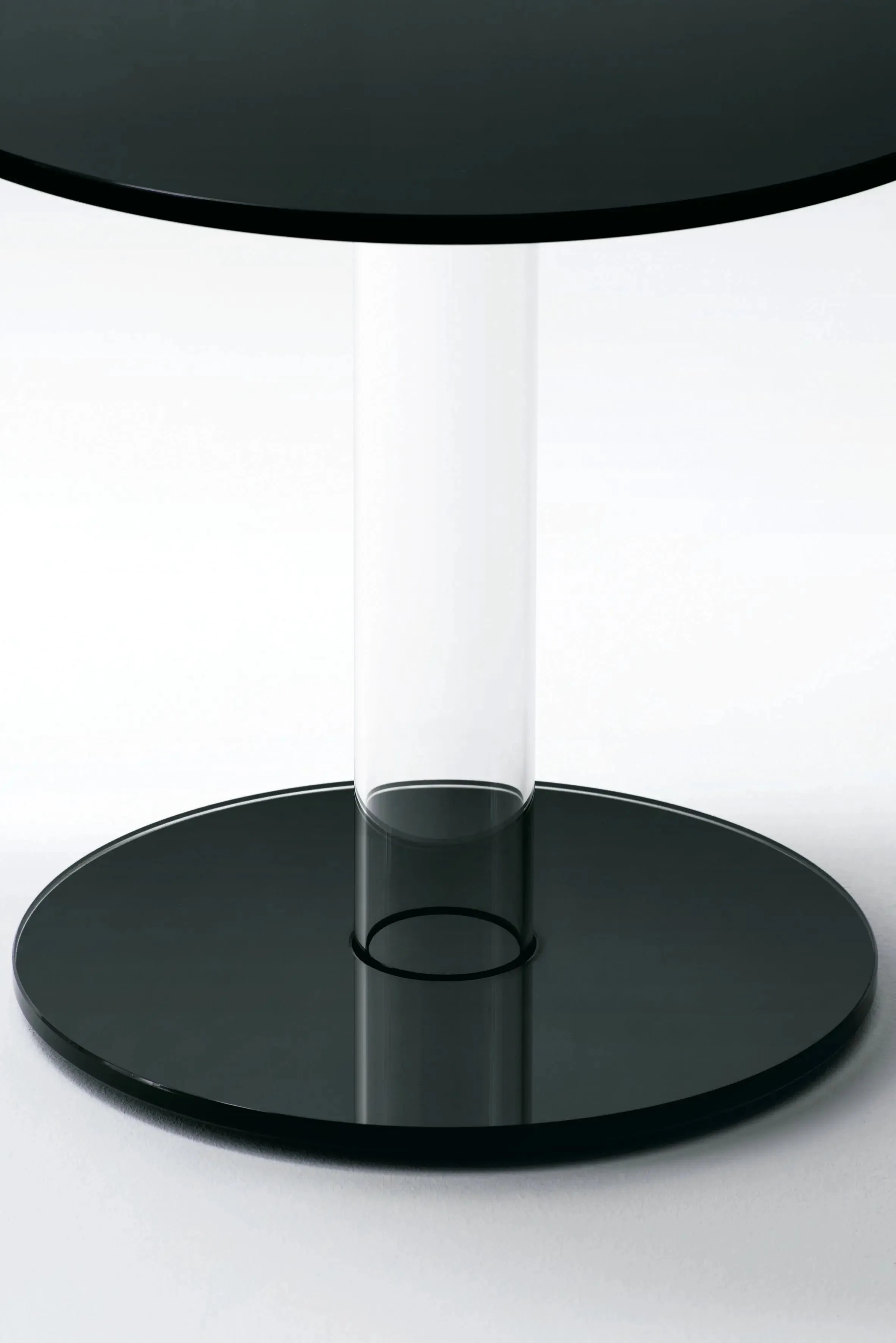 Hub Low Glass Table