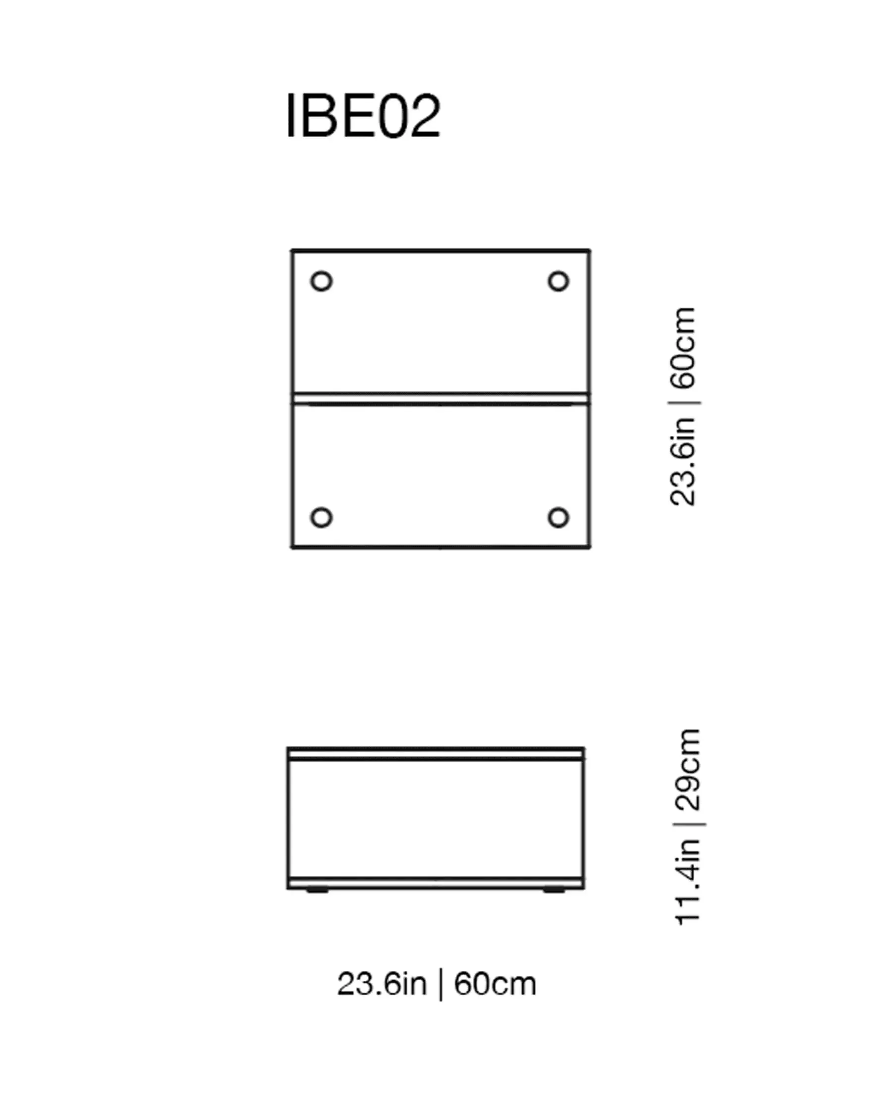 I-Beam Low Table