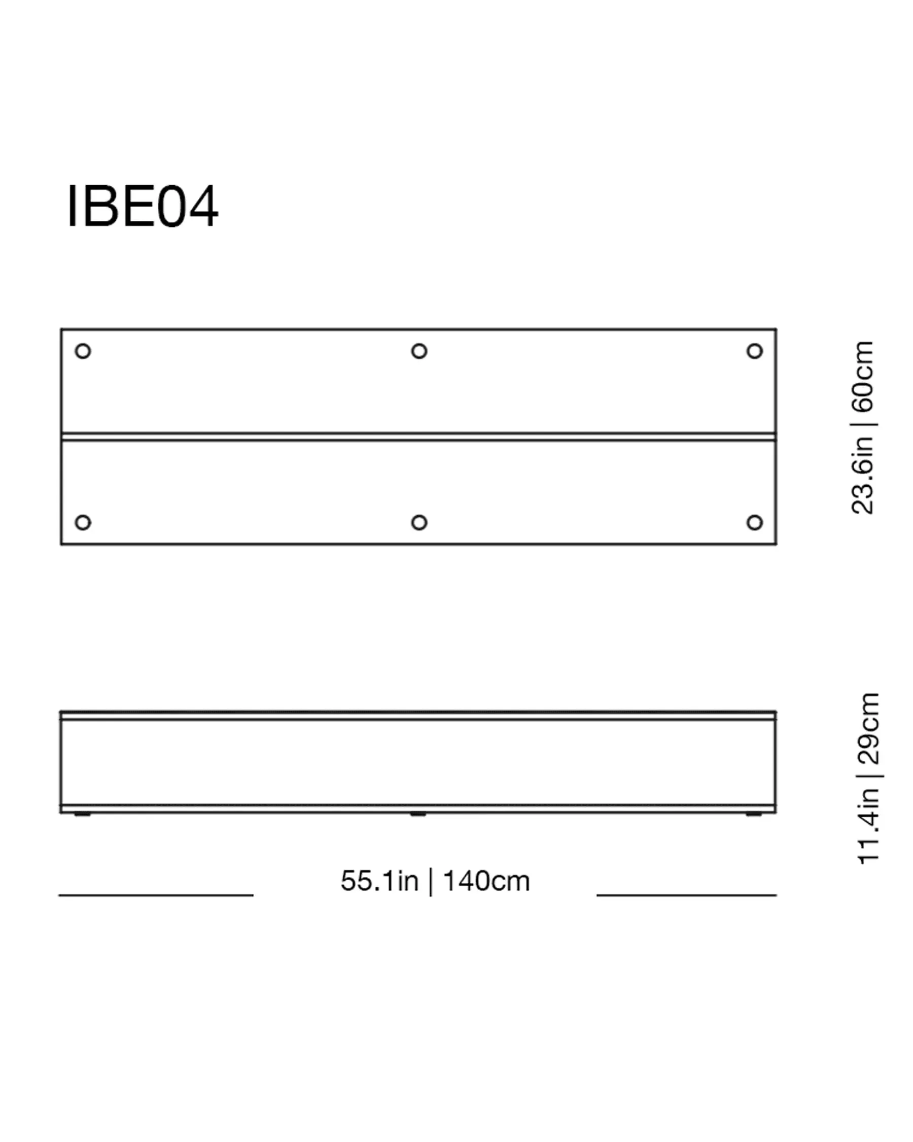 I-Beam Low Table