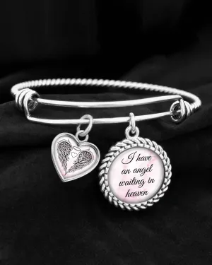 I Have An Angel Waiting For Me In Heaven Charm Bracelet