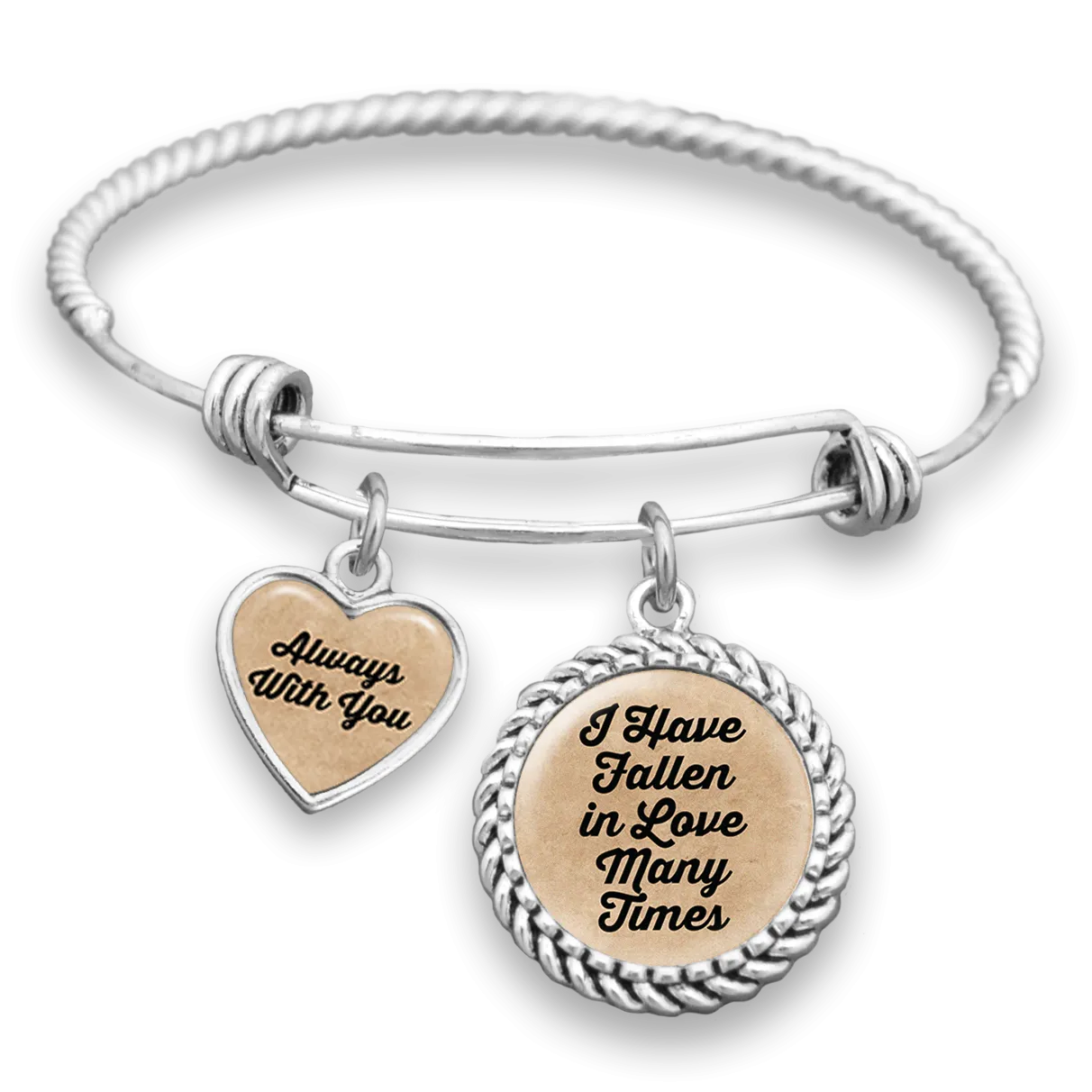 I Have Fallen In Love Many Times, Always With You Charm Bracelet