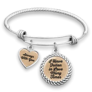 I Have Fallen In Love Many Times, Always With You Charm Bracelet