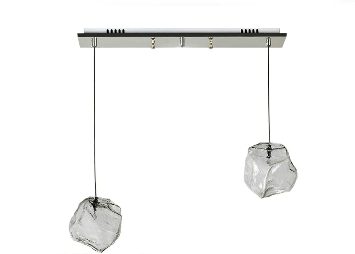 Ice Block Ceiling Lamp