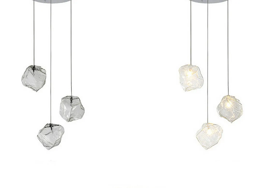 Ice Block Ceiling Lamp