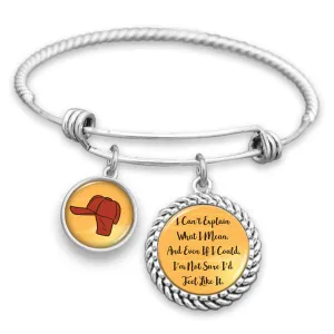 I'm Not Sure I'd Feel Like It Charm Bracelet