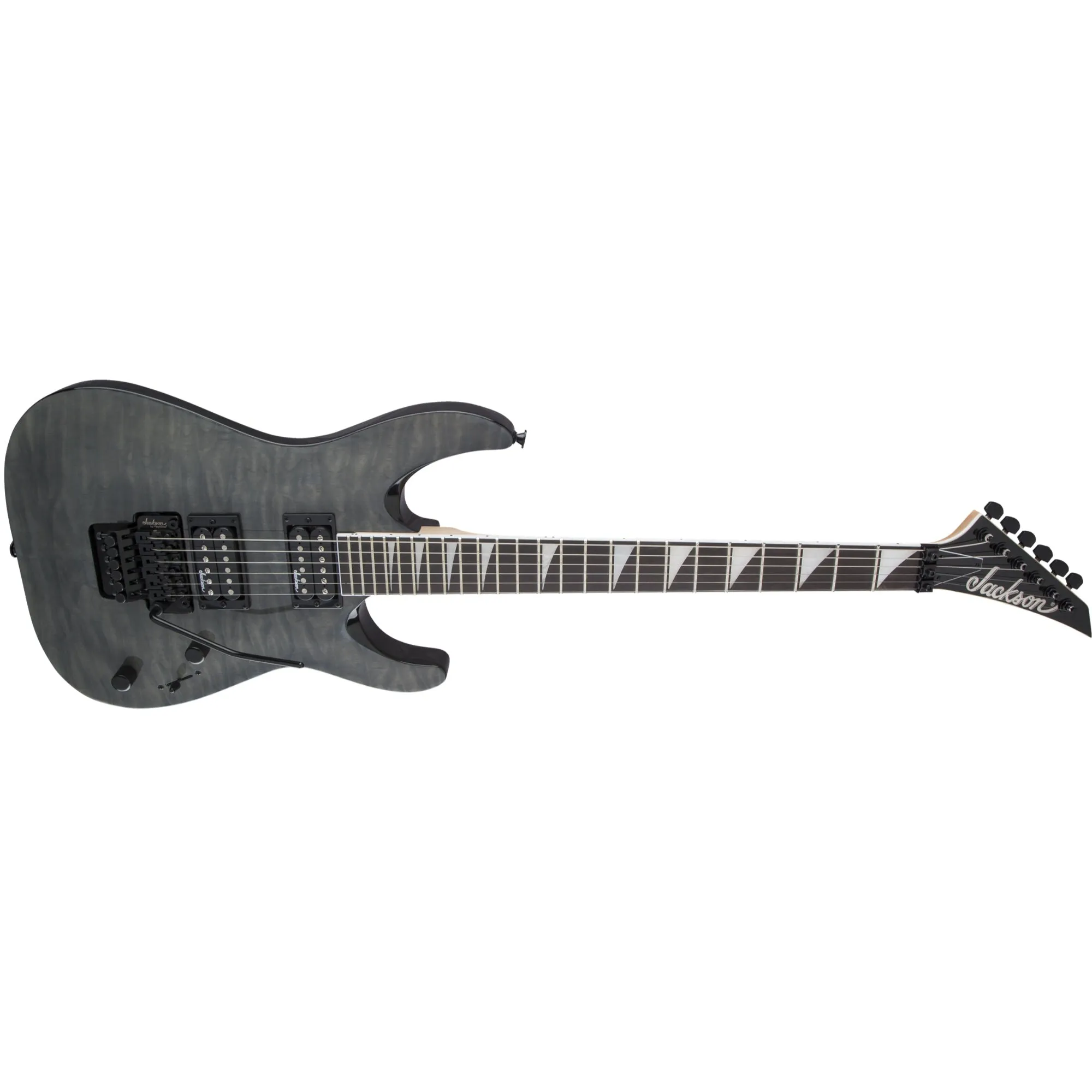 Jackson JS Series Dinky Arch Top JS32Q DKA, Transparent Black