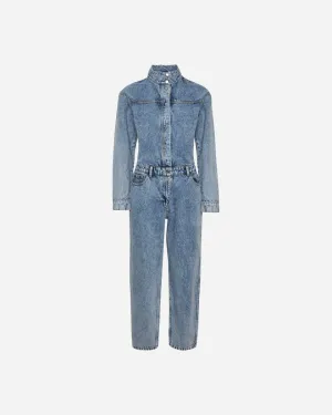 KandraGZ Jumpsuit - Washed Mid Blue