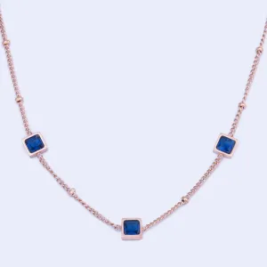 Knight & Day Leilani Sapphire Necklace Q493NSF