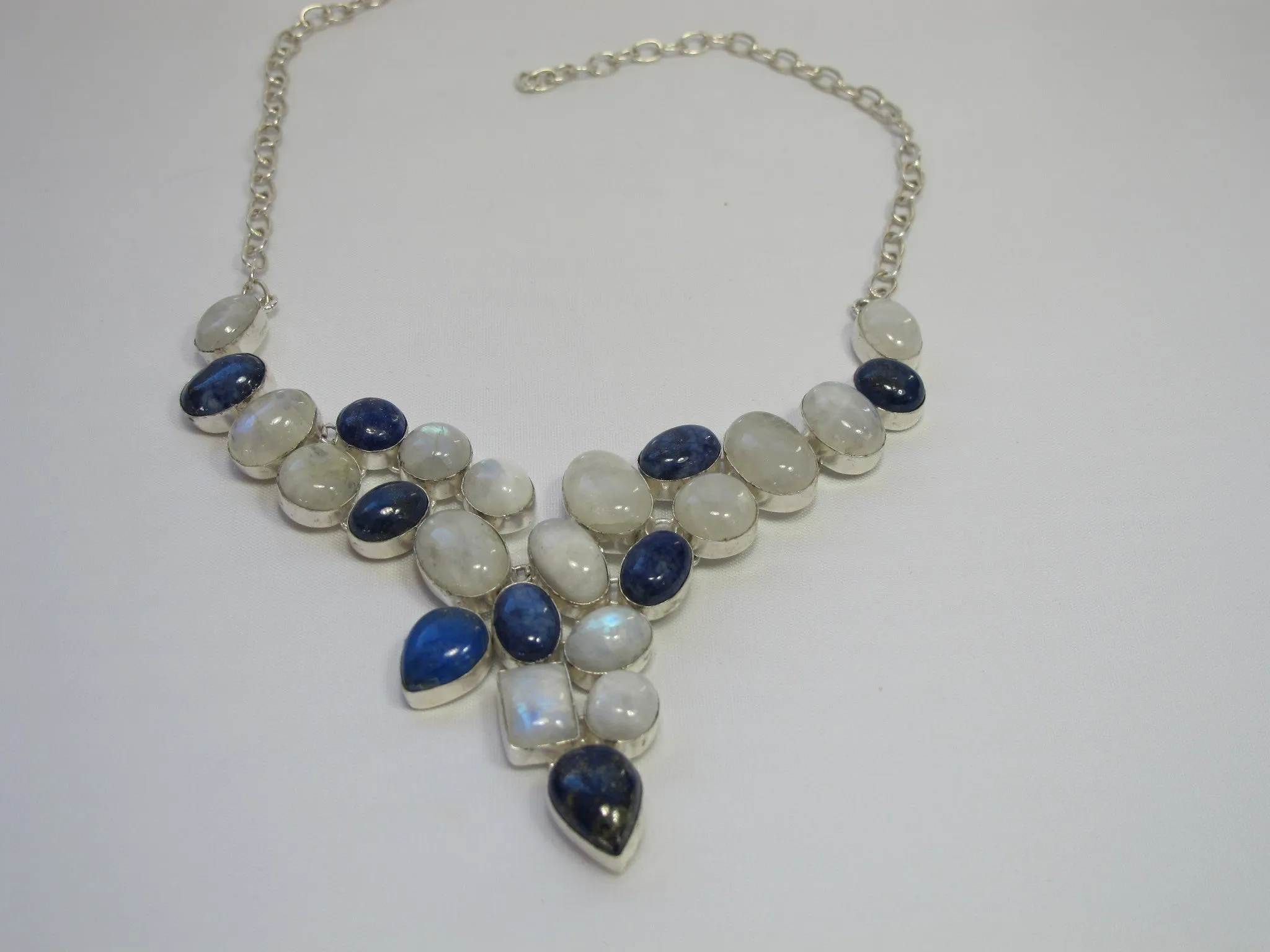 Lapis and Moonstone Necklace