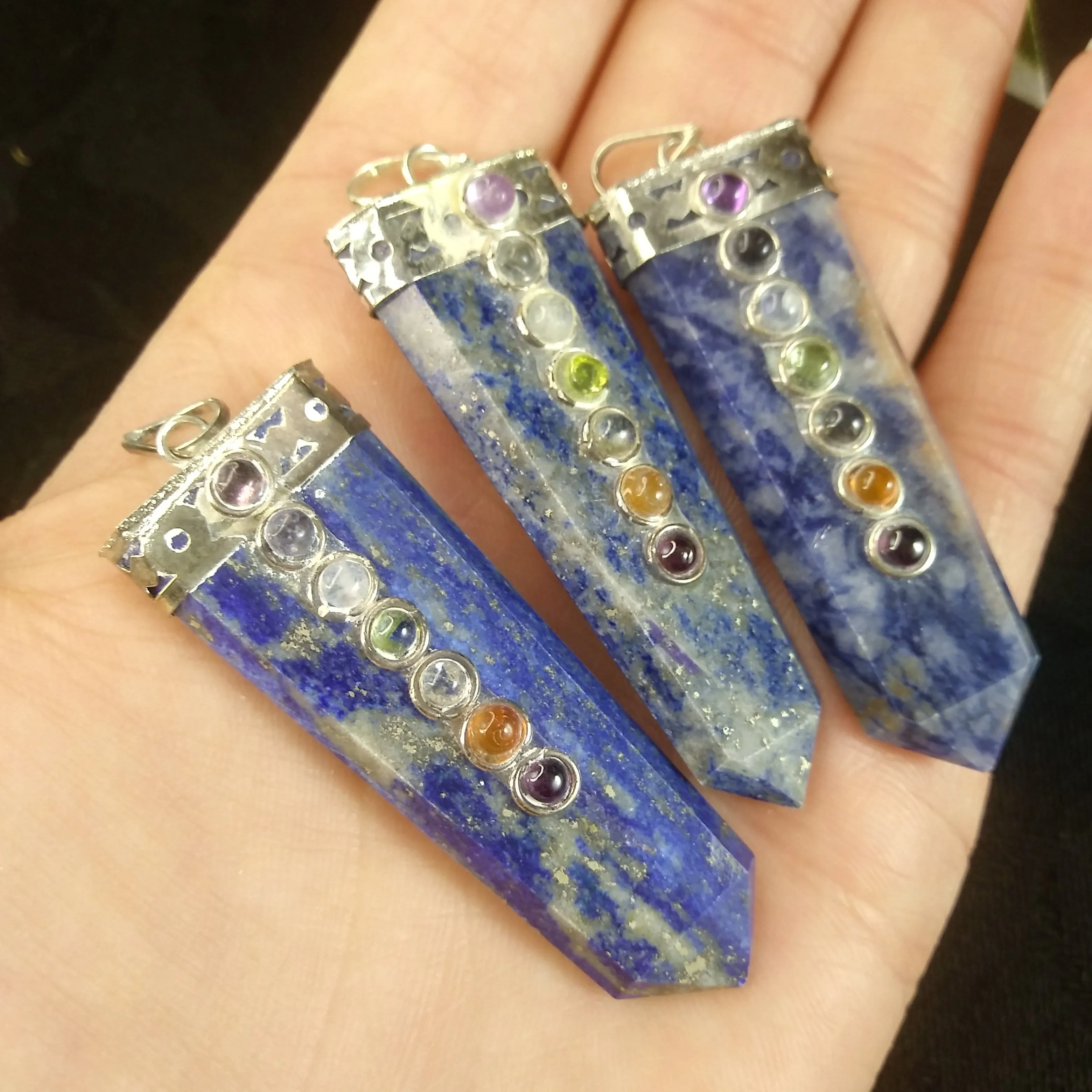 Lapis Lazuli Chakra Pendant