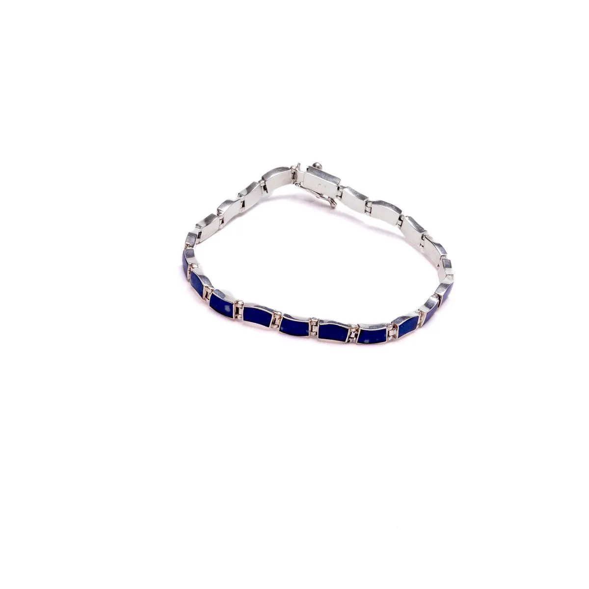 Lapis Lazuli Chaska Bracelet | Handcrafted Jewelry | From Santiago, Chile