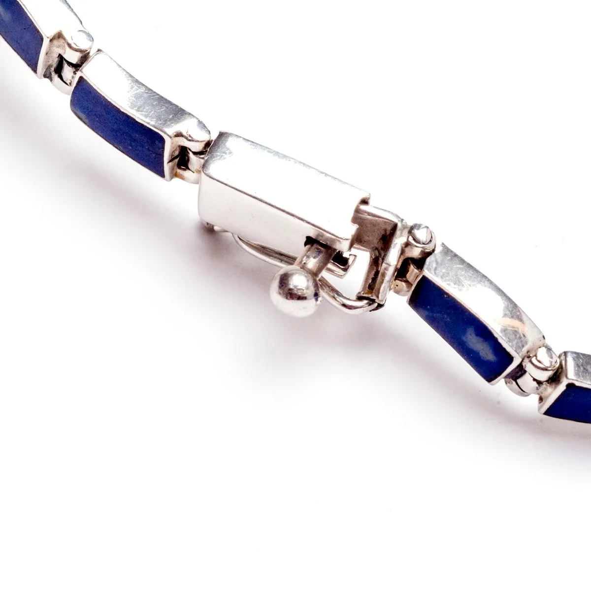 Lapis Lazuli Chaska Bracelet | Handcrafted Jewelry | From Santiago, Chile